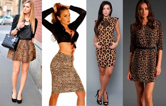 Как носить леопардовую юбку?